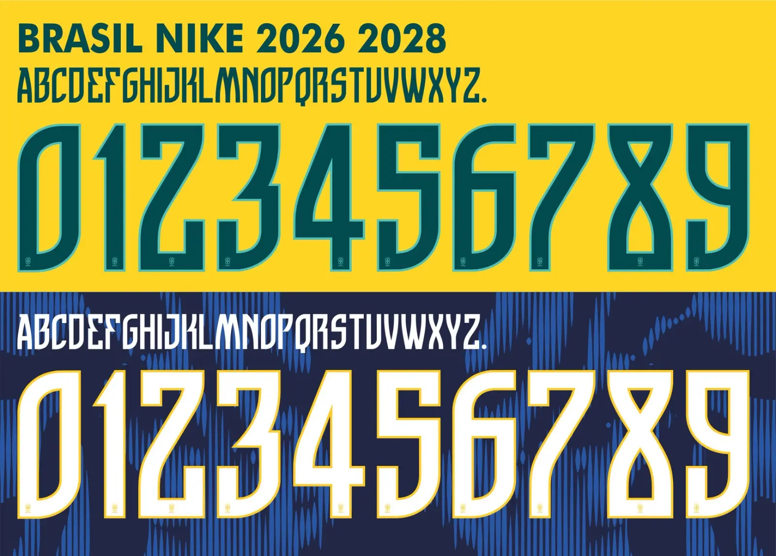 Fonte Vetor Brasil Nike 2026 2028