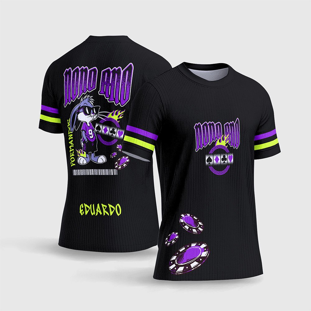 Arte Estampa Vetor Camisa Formandos Nono Ano Pernalonga Cassino