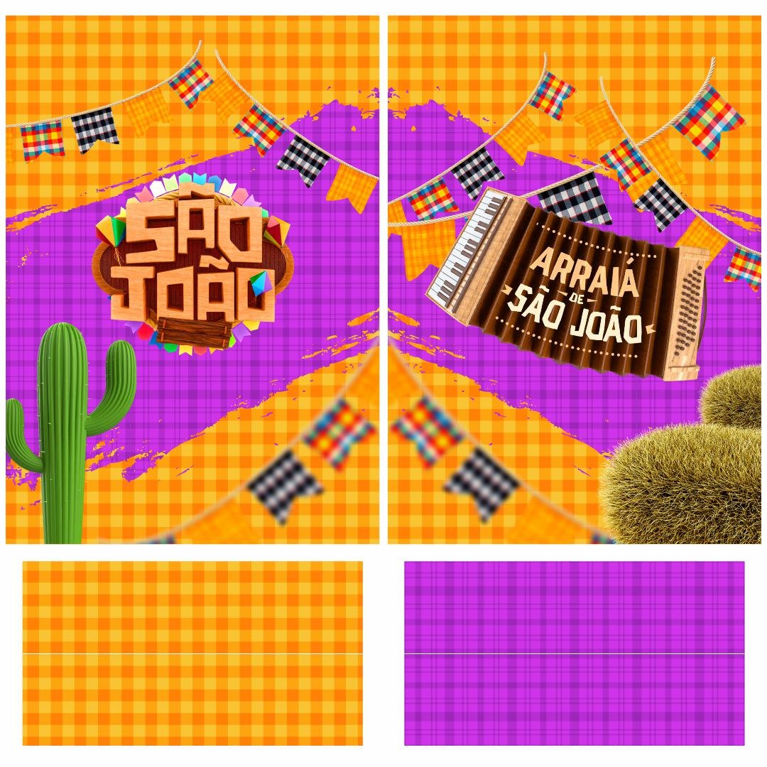 Estampa Vetor Camisa Arraiá 2025 para Festa Junina - Formato Corel Draw X7|Estampa Vetor Camisa Arraiá 2025 para Festa Junina - Formato Corel Draw X7 — imagem 2