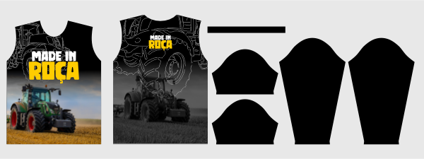 Arte vetorizada AGRO Made in Roça 2025 para camisas e produtos personalizados, em formato Corel Draw X7 e PDF.|Arte Vetor Camisa Agro Fazenda — imagem 2