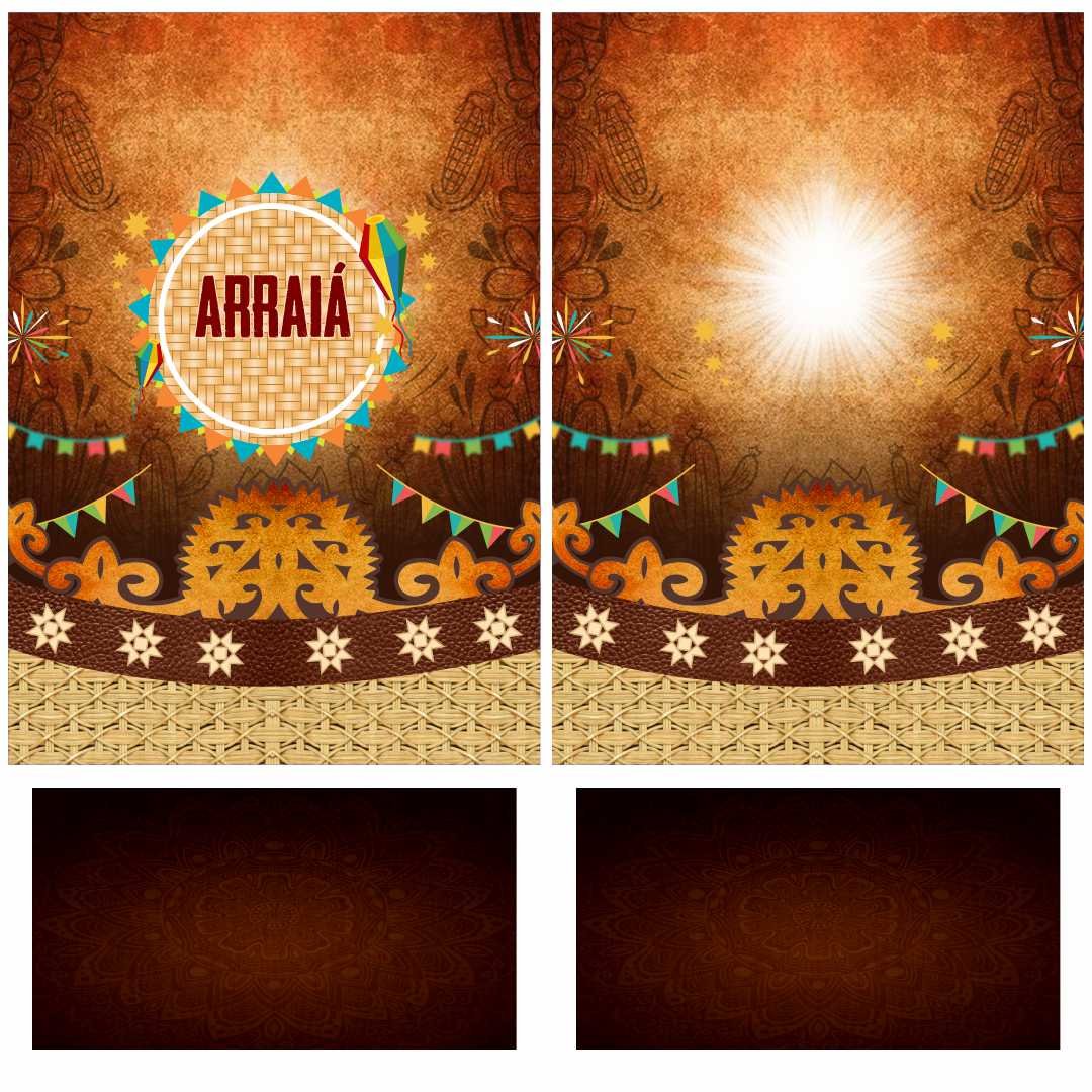 Estampa Vetor Camisa São João 2025 - Arraiá 2025 para Festa Junina|Arte vetorizada para estampa de camisa São João 2025 - Arraiá 2025, no formato 2D, disponível para edição no CorelDRAW X7 — imagem 2